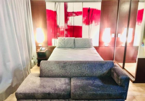 Flat Encantador em Moema com cozinha, estacionamento, piscina e serviços